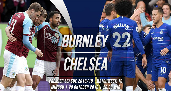 Prediksi Bola Chelsea Vs Burnley 28 Oktober 2018