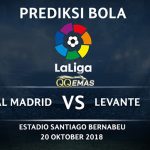 Prediksi Bola Real Madrid Vs Levante 20 Oktober 2018